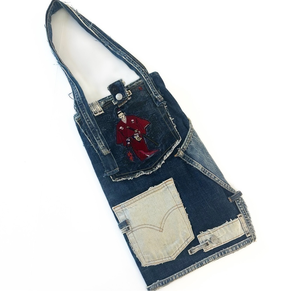 Vintage Upcycled Levi’s Sling Purse Denim
